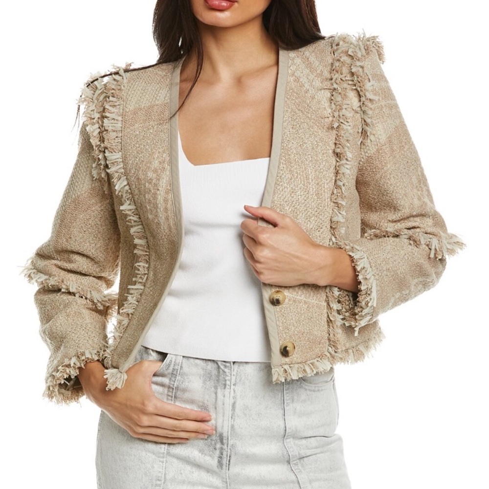IRO Negila Jacket in French Jacquard (NWT) - 38